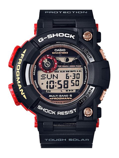 G-SHOCK FROGMAN黒金フロッグマン35周年モデル - 時計