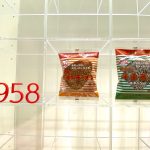 【その1】インスタントラーメン ヒストリーキューブ／1958年に誕生した世界初のインスタントラーメン「チキンラーメン」。2番目に発売されたフレーバーが「千金蕎麦（チキンそば）」だったとは知らなんだ！