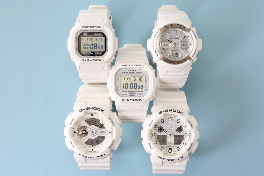 G-SHOCKを漂白したらこうなった！？ 驚きの白さ！ | 【公式