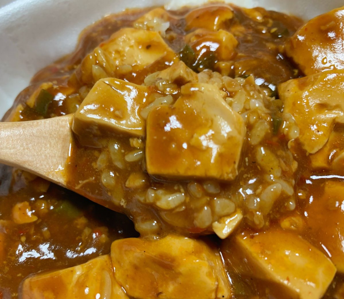 醤の旨味きわだつ！麻婆豆腐丼