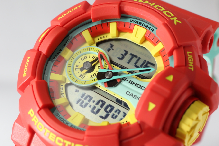 良好品】 G-SHOCK ブリージ-ラスタカラー GA-400CM-1AJF labca.com.ar