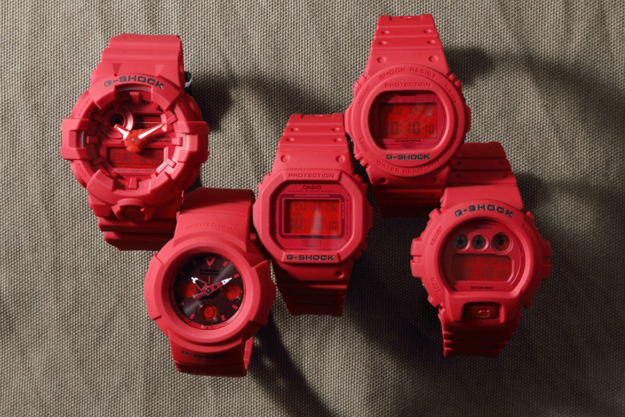 G-shock 赤