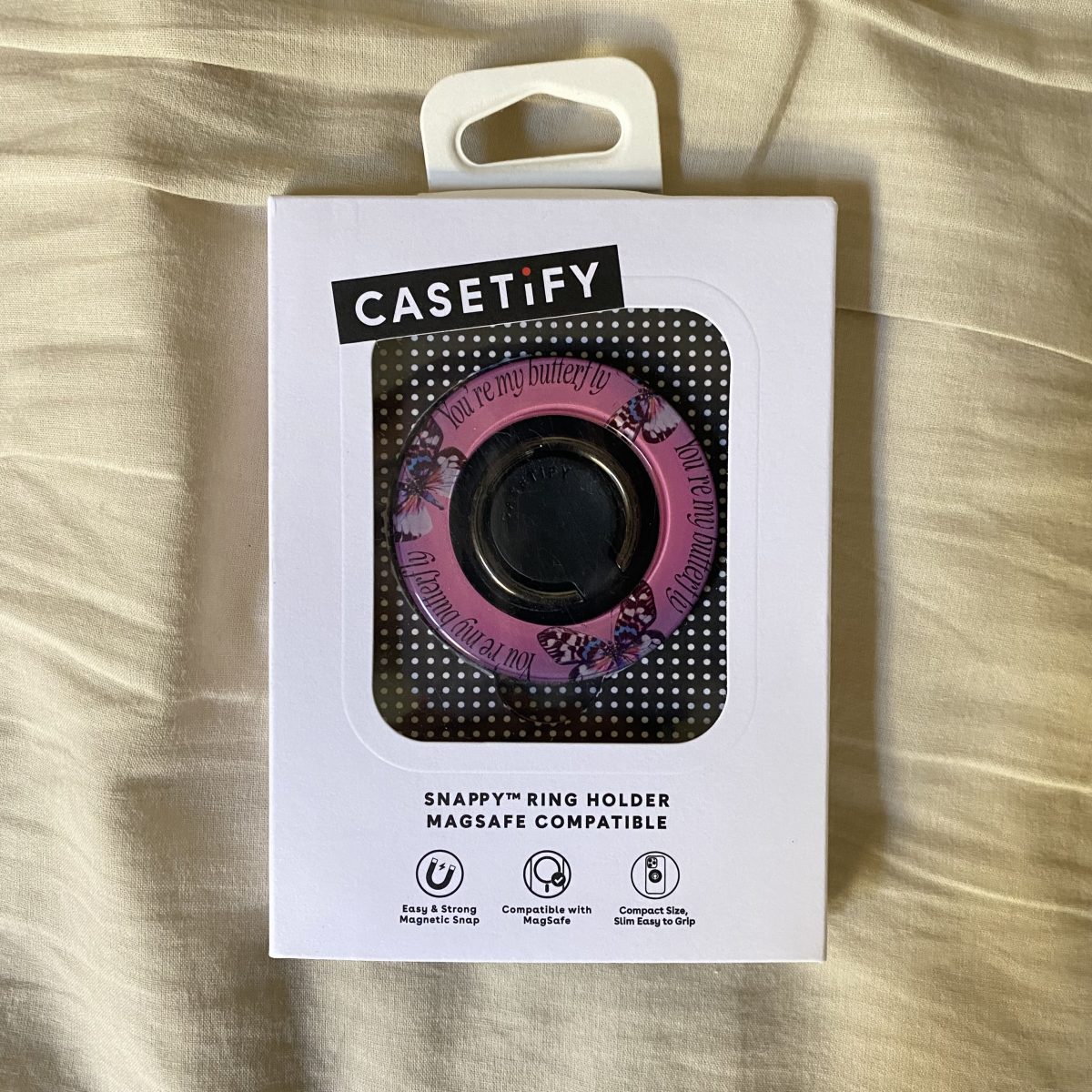 CASETiFY　Snappy™ スマホリング