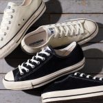 「SUEDE ALL STAR US OX」各￥16,500／2色展開（ブラック、ホワイト）