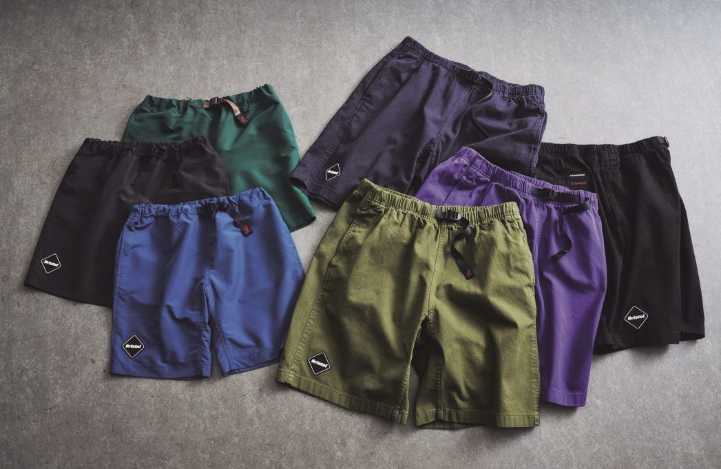 F.C.Real Bristol×GRAMICCI／TEAM SHORTS 各￥12,100 キッズ 各￥9,350