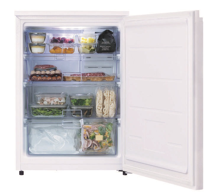 メイン冷凍庫に入りきらない冷凍食品も安心してまとめ買いできる！