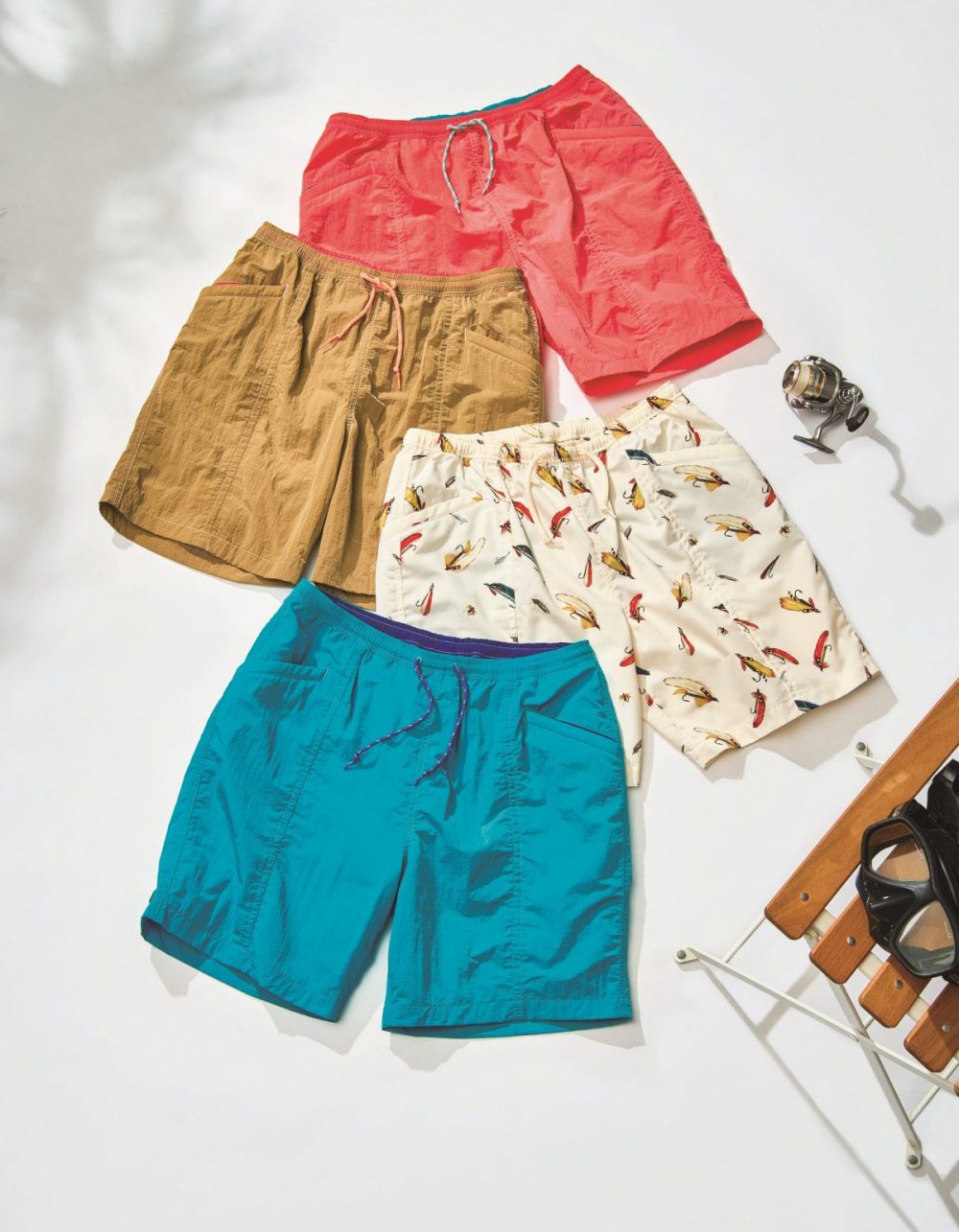 L.L.Bean [Bean's Pull on Shorts 各￥9,240] [Bean's Pull on Pattern Shorts ￥12,100]