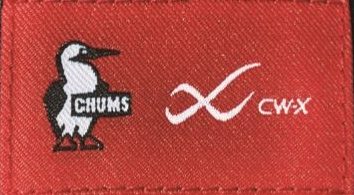 『CHUMS×CW-X』CW-Xはワコール人間科学研究開発センター独自のテーピング原理を応用して開発されたコンディショニングウェアブランド。