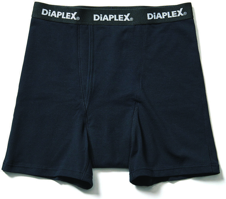 三菱商事ファッション　DiAPLEX®　吸水アンダーウェア　￥3,800（参考価格）