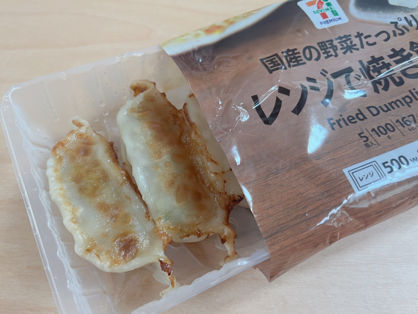 レンチンだけで、どこまで焼いたパリパリ感が出せるのかが勝負