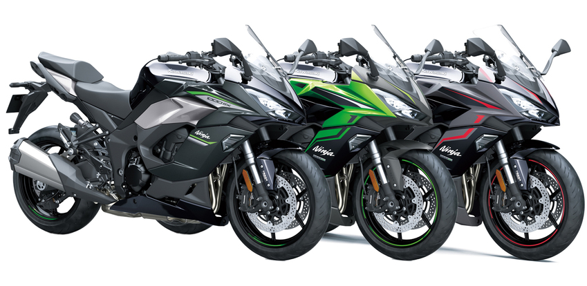 大人気のスポーツツアラー「Ninja 1000SX」が一新！ NEWカラー＆グラフィックが登場！