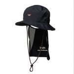 「NYLON TUSSER SUNSHADE HAT」￥7,700／BLK