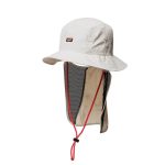 「NYLON TUSSER SUNSHADE HAT」￥7,700／VORY
