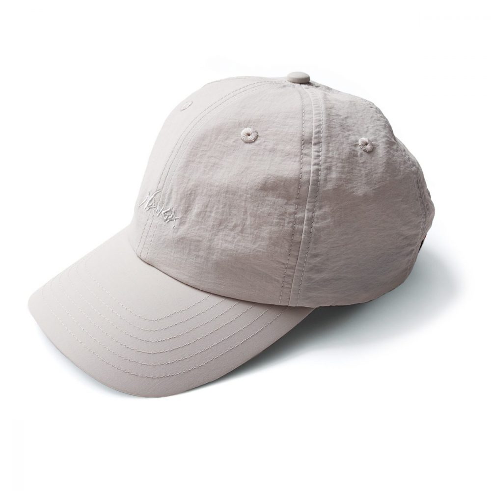 「NYLON TUSSER BB CAP」￥4,950／IVORY