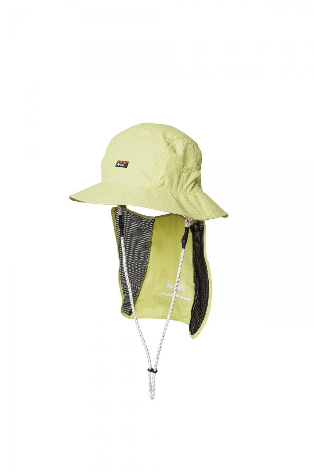 「NYLON TUSSER SUNSHADE HAT」￥7,700／LIME