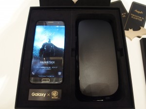 Galaxy S7 edgeのバットマンモデル。限定100台のレア物！
