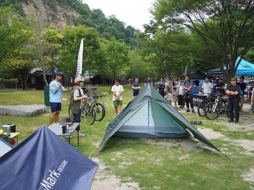 自転車での旅を楽しもう！　自転車とキャンプをテーマにした旅フェスティバルが開催