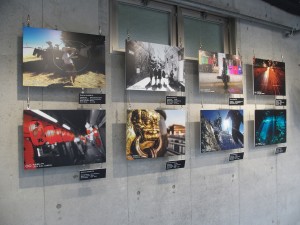 HUAWEI P9を使って撮影した写真の展示会も開催。