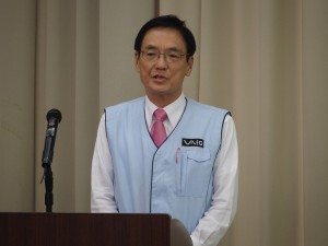 VAIO代表取締役社長 大田義実氏。
