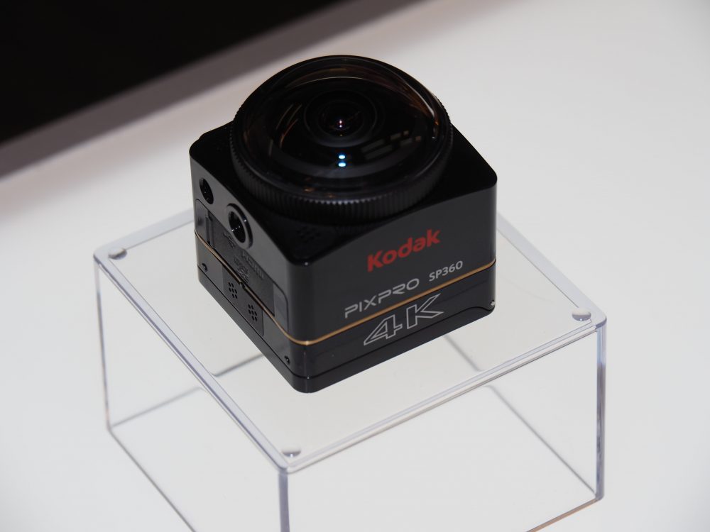 360度カメラの新モデルが登場！【コダック／SP360】