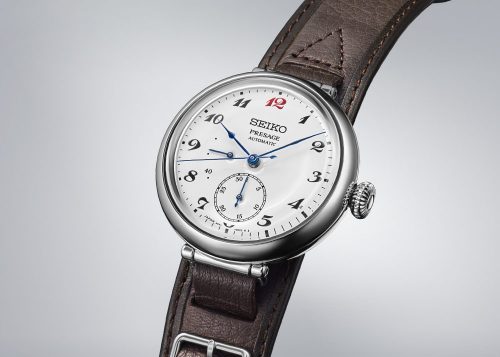 セイコーウオッチは、セイコープレザージュから国産初の腕時計「ローレル」をオマージュし、当時のデザインを表現したセイコー腕時計110周年期限限定モデルをローンチ。