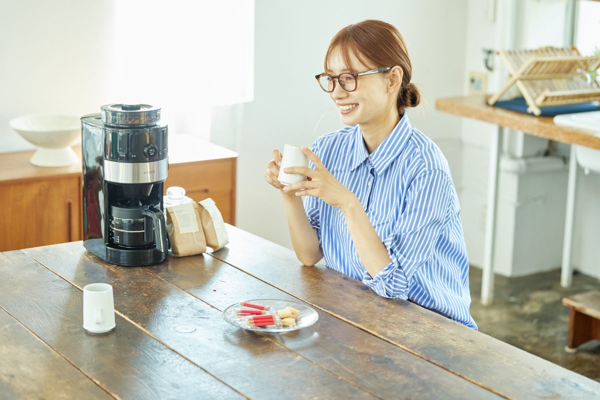 「挽き量調節」で自分好みの味を探そう