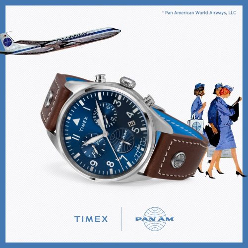 アメリカNo.1 ウォッチブランドであるTIMEXは、かつて世界にその名を馳せたアメリカを代表する伝説的なエアライン「パンアメリカン航空」通称パンナム航空とコラボレーションした「TIMEX × Pan Am Collaboration」をローンチ。人気です。おすすめです。