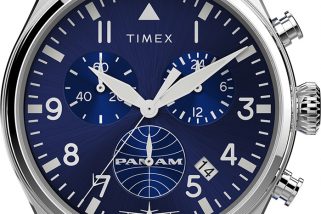 【TIMEX 奇跡のコラボ時計】伝説的エアライン“パンナム航空”モデルのクロノ、3針に大注目！