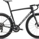 Tarmac SL8 Pro - SRAM Force eTap AXS（SATIN CARBON / METALLIC WHITE SILVER）