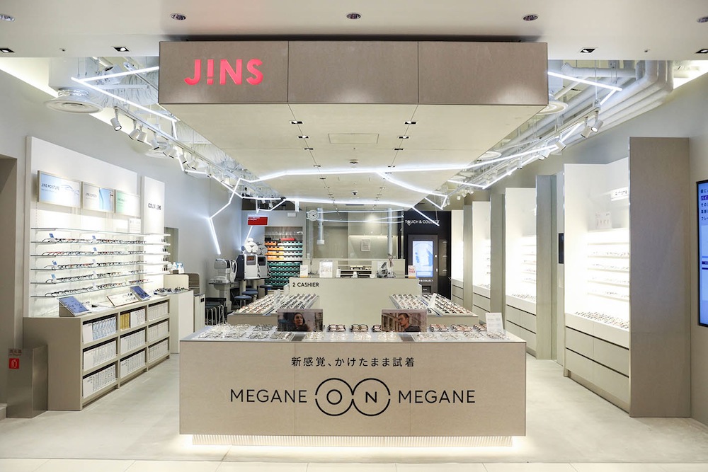 世界初！ ＆日本初！ のテクノロジーを用いたJINSの次世代型店舗が新生渋谷パルコに出現！