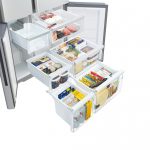 アクアの冷凍冷凍庫「TZシリーズ」2023年モデル、冷凍室の6段引き出し