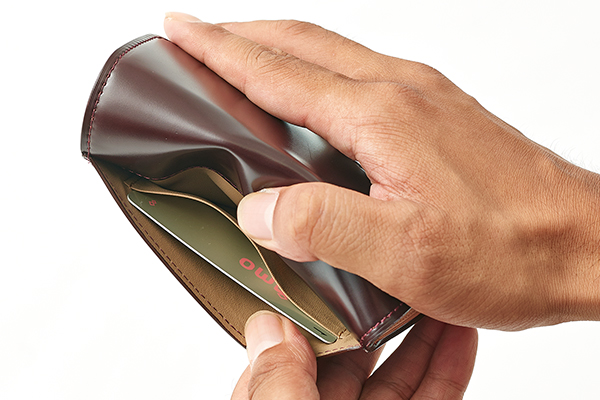 MonoMax別注キプリスのコードバン３つ折り財布の追加生産が決定しま