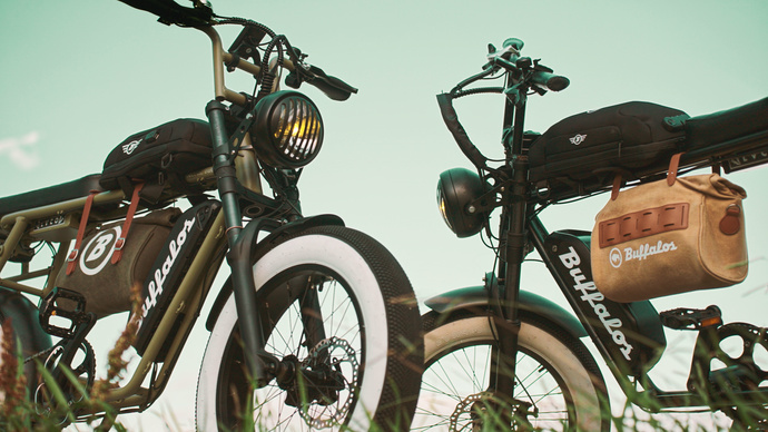 ビンテージ自転車　ディスプレイ用 ビンテージ風デザインに注目！電動自転車「THE ROADSTAR」