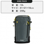 「Impetro Gear System バックパック」の各パックは単に容量だけでなく、利用シーンに合わせたポケットや各種機能が満載 「Impetro Gear System バックパック」