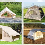 「エアフレームテント」は少人数向けのテントから最大８人用の大型テントまで全４種類が新登場