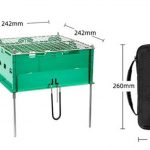 「超コンパクトBBQコンロ LAS」は重さわずか1.13kgのコンパクト設計