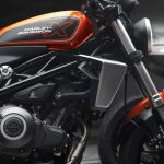 XR750のデザインにインスパイアされたアメリカン・フラットトラッカースタイル