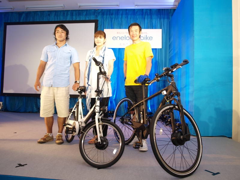 電動ハイブリッド自転車「eneloop bike（エネループ バイク）」に 