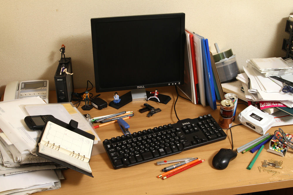 机を整理して仕事の効率を大幅アップ！