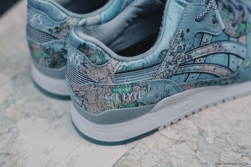 ASICSTIGER GEL-LYTE III “WORLD MAP” for atmos 