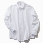 「米国製ポロカラーシャツ」￥31,900／ホワイト