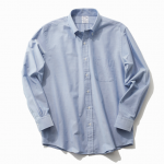 「米国製ポロカラーシャツ」￥31,900／ブルー