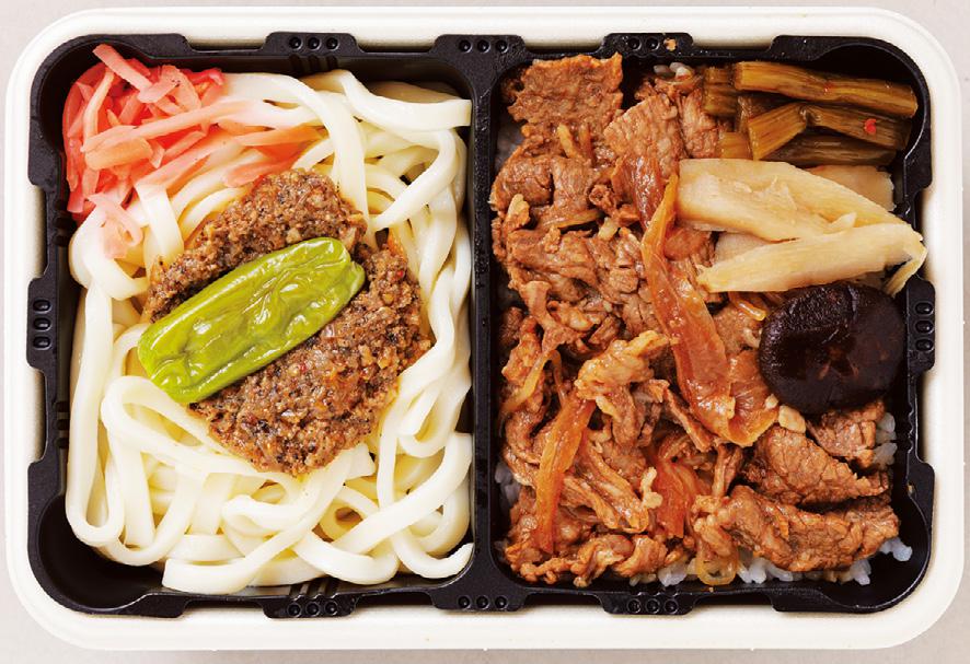 第1位「盛岡じゃじゃ麺と牛めし弁当」