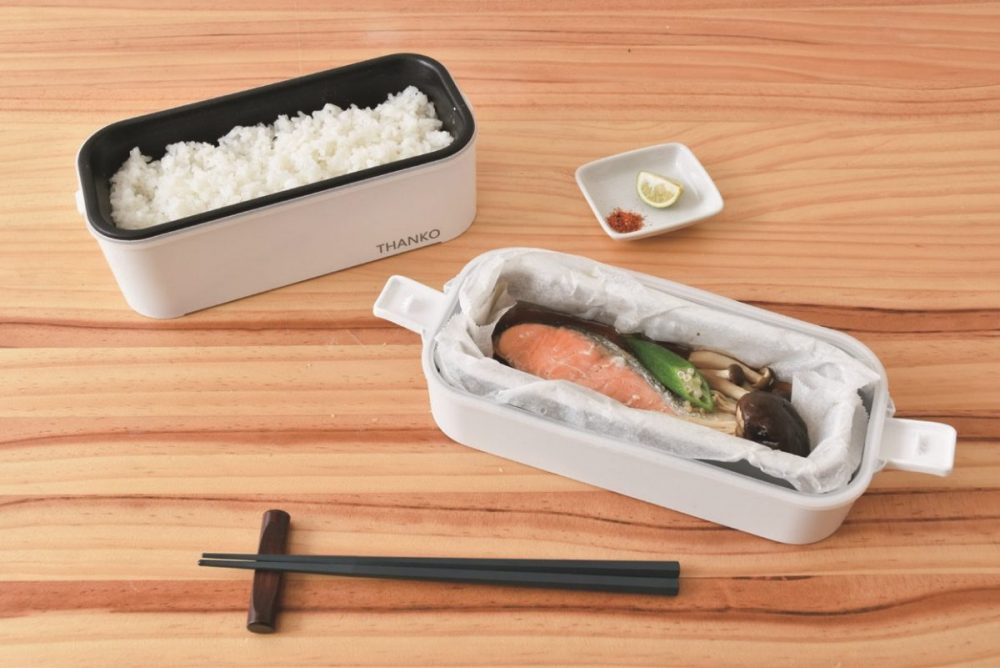 サンコー／2段式超高速弁当箱炊飯器 ￥7,980