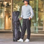 Golf style Snap 01：上品なアイテムをカジュアルに抜け感を意識するのが上級者