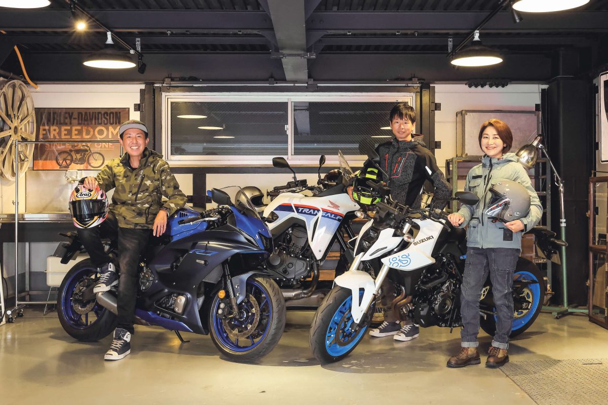 バイク好き＆専門家3名に聞きました！　お笑い芸人 チュートリアル 福田充徳さん／バイクジャーナリスト　青木タカオさん／バイクジャーナリスト　青木タカオさん