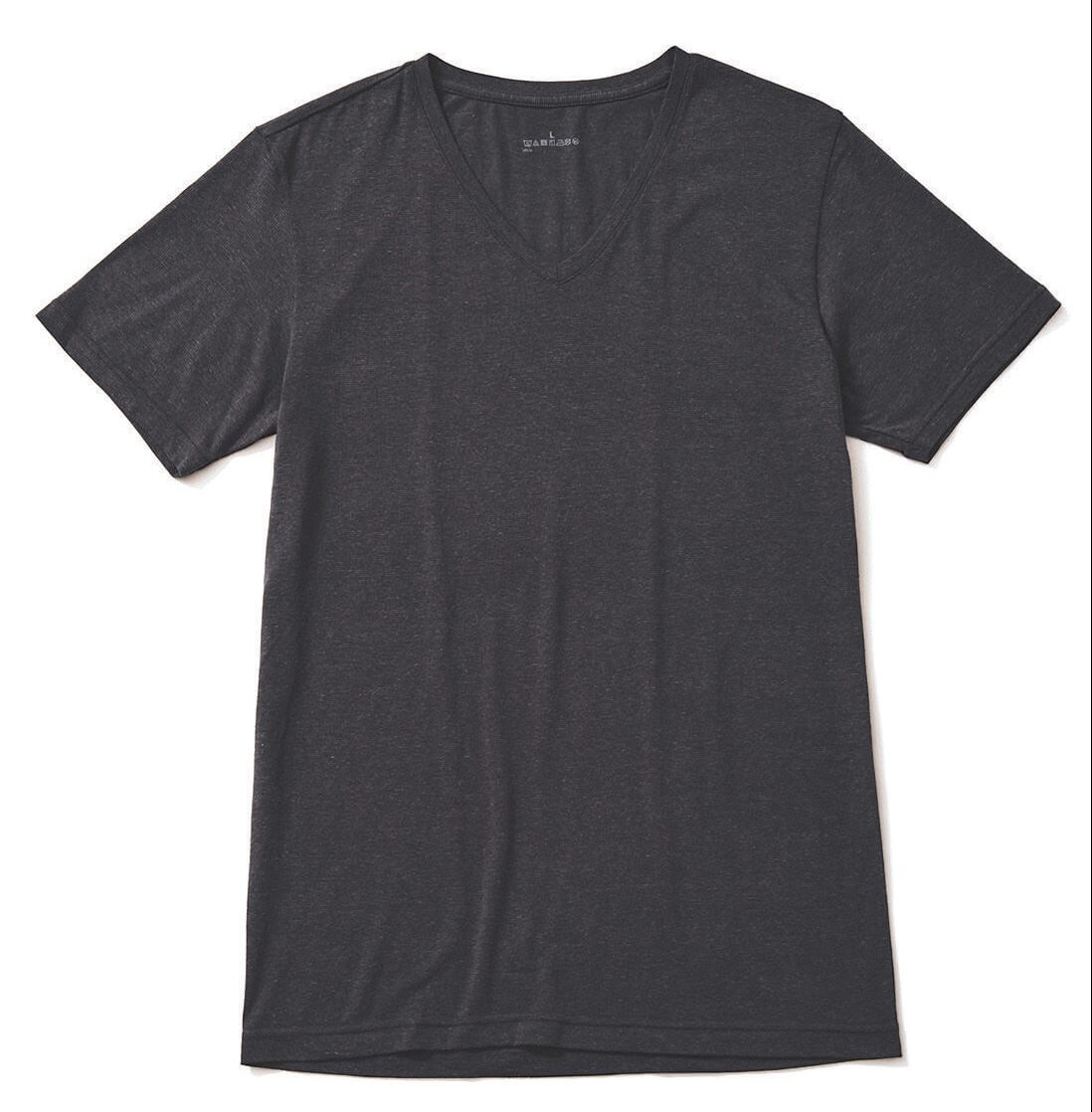 無印良品／あったか綿 Vネック半袖Tシャツ
￥1,290