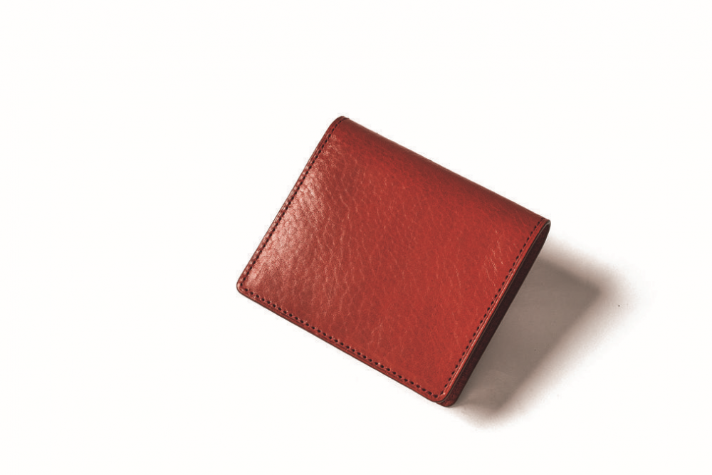 グレンフィールド／日本製レッザボタニカ・ビーノ 二つ折り財布