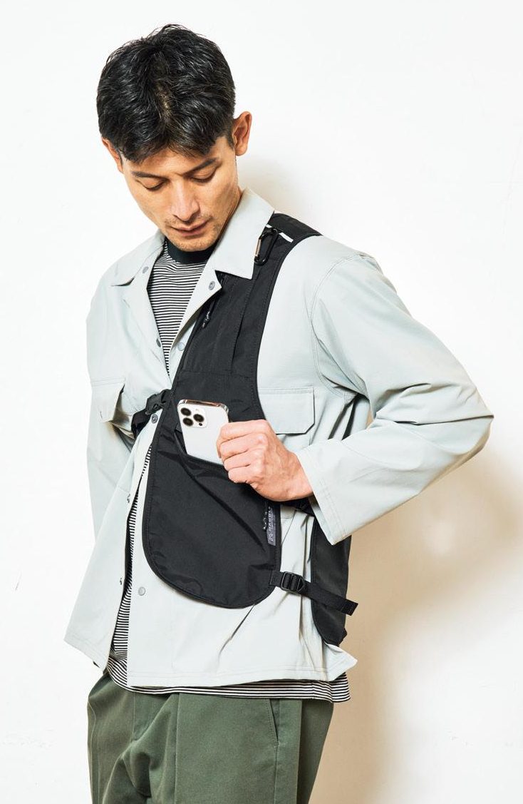 MACOLE［マコール］／vest bag　新鮮な“着る”バッグ