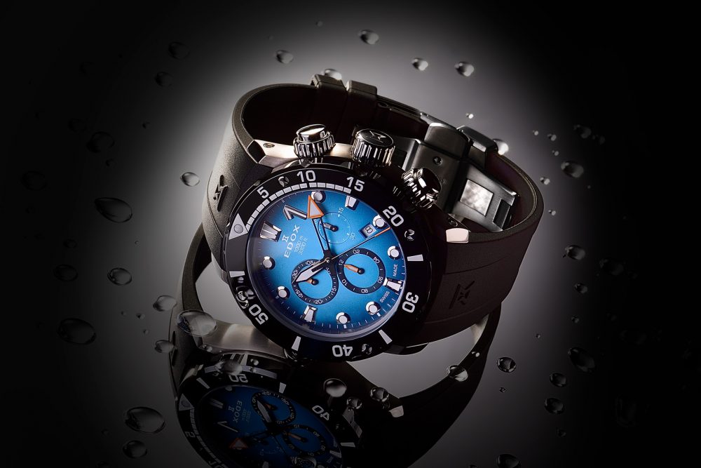 EDOX（エドックス）の爽やかなマリンブルーは今の季節につけたい